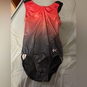 GK Black and Red Leotard